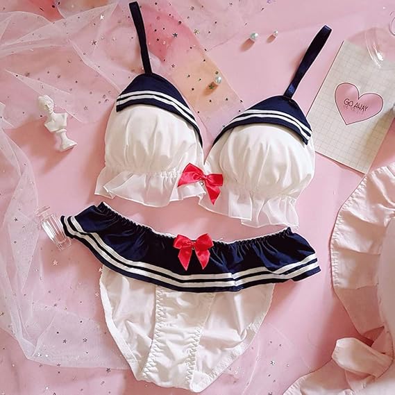 Japanese Bra and Panty Lingerie Set