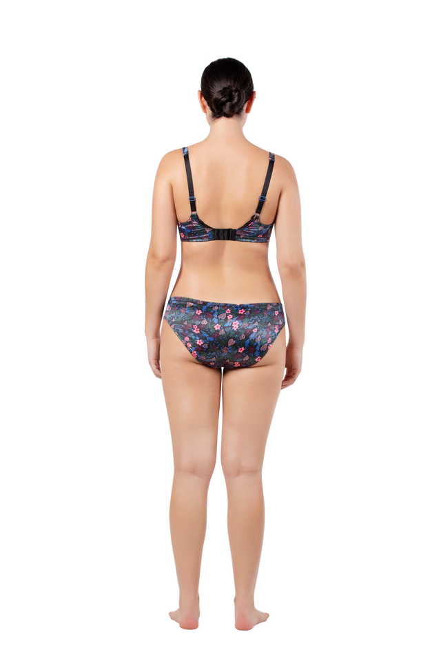 Bragas de bikini de nailon de baja altura